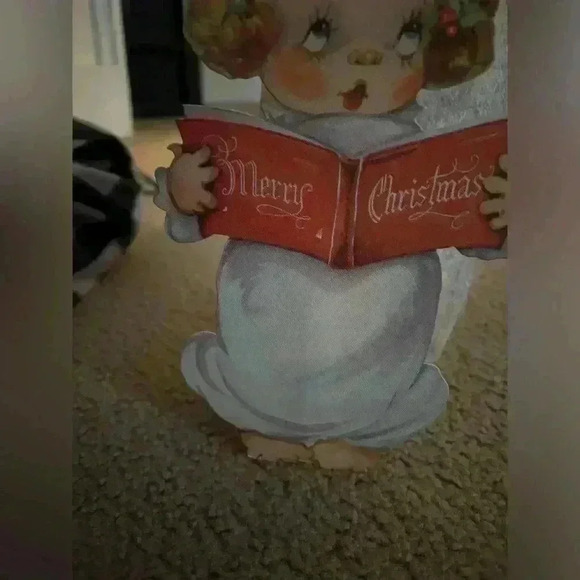 Angel Vintage Christmas Card - Picture 4 of 5